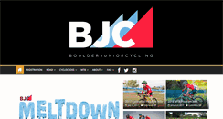 Desktop Screenshot of boulderjuniorcycling.org